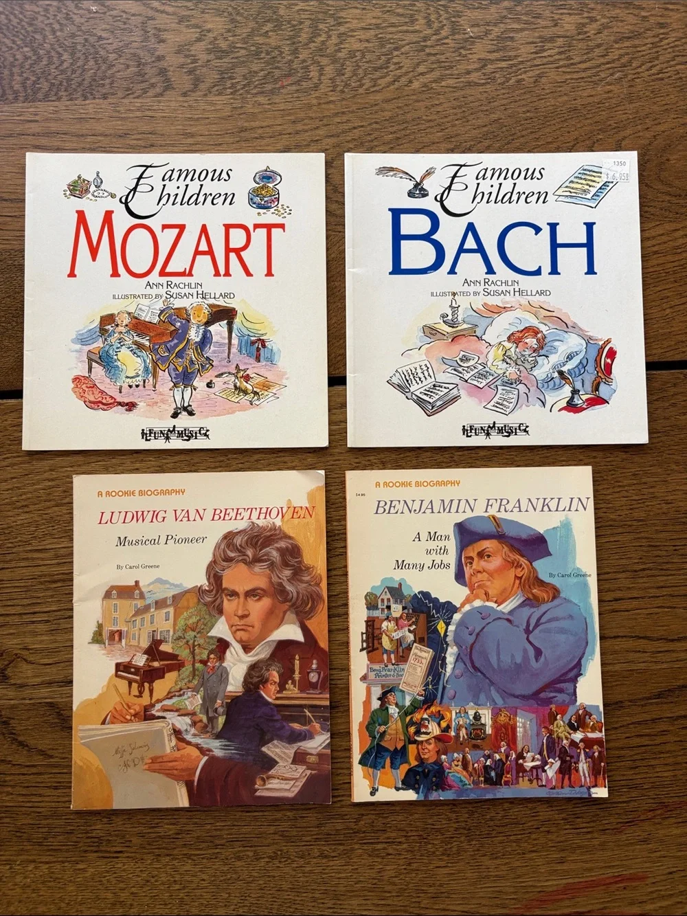 Homeschool Children’s Books | Mozart, Bach, Benjamin Franklin, Beethoven
